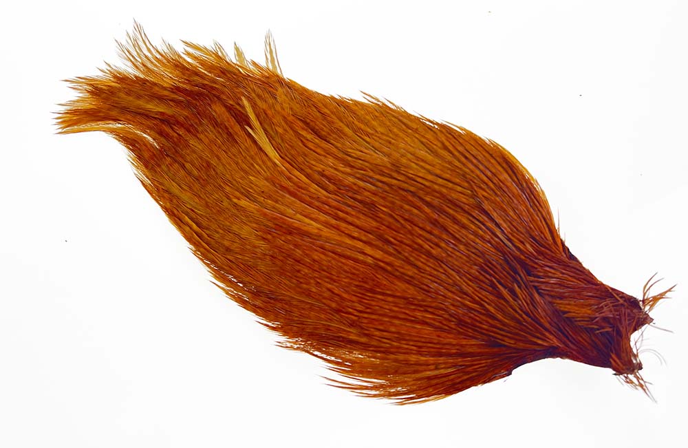 1 Ewing Cape Hvid Farget Ginger - Tørflue Nakker Tilbud