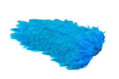 4 B 39 S Hønesadel i Hvidt og Kongefiskerblå - Udsalg!