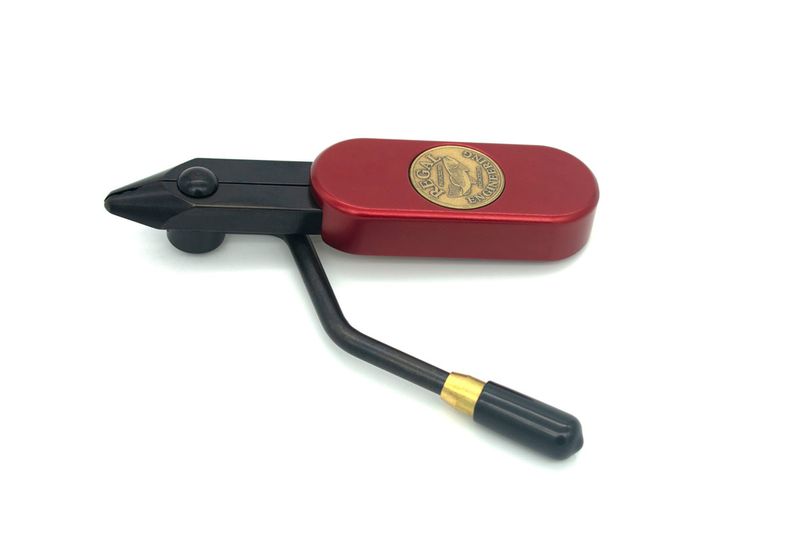 Medallion Series Hoved med Monster Kæber - Hot Rod Rød