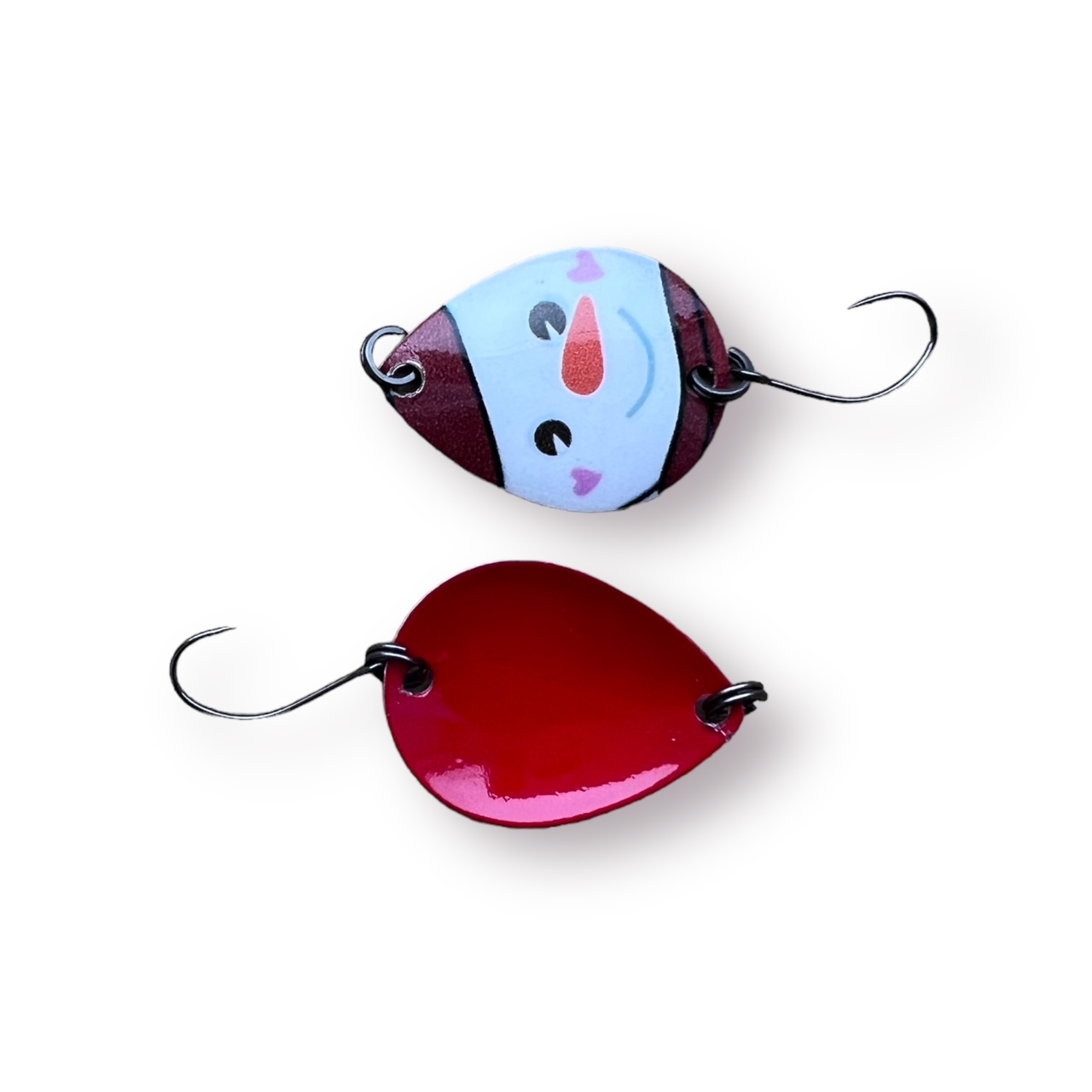 Fishnote Drop 2 8g Snowman - Effektivt blink til ørredfiskeri