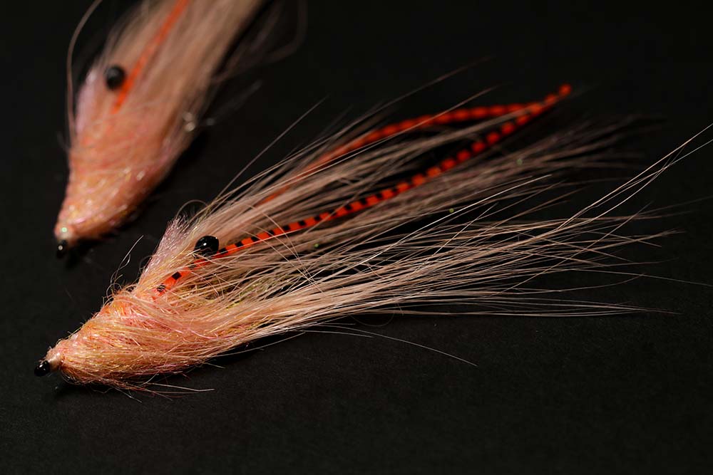 Pattegrisen Ægte Whiting Spey - Salmon Pink 8 Tilbud!
