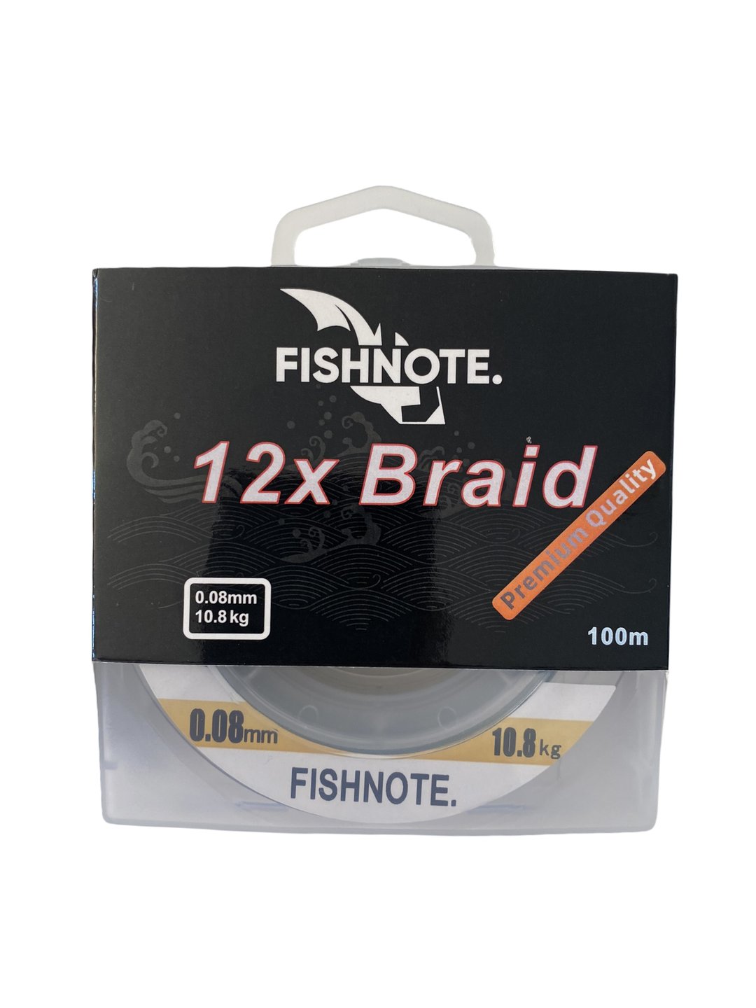 Fishnote 12x Braid Premium 0 15mm   16 9kg