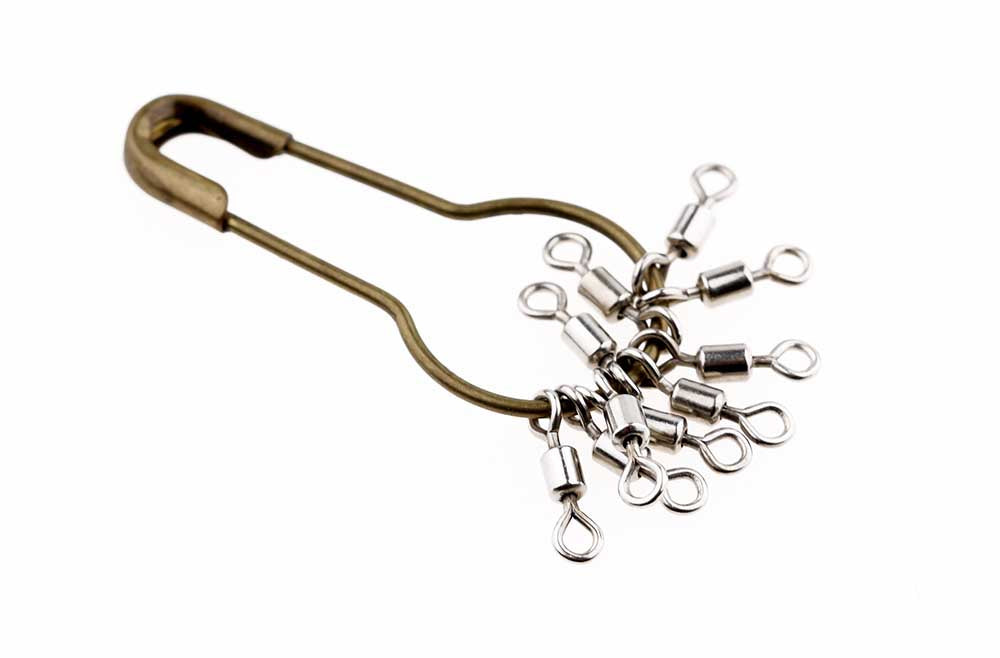 Tiemco Tippet Ring Swivel - Kvalitets Forfangsmateriale