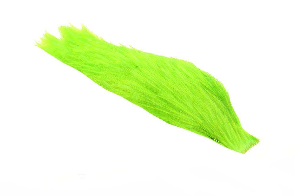 1/2 Whiting Amerikansk Hane Cape - Fl. Grøn Chartreuse