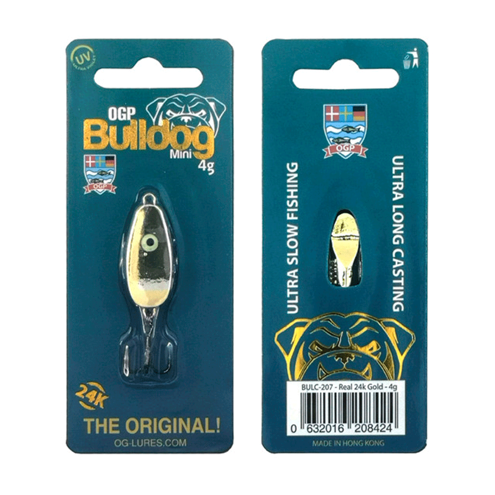 Ogp Bulldog 24k Gold Blink til ørreder - 7 Gr