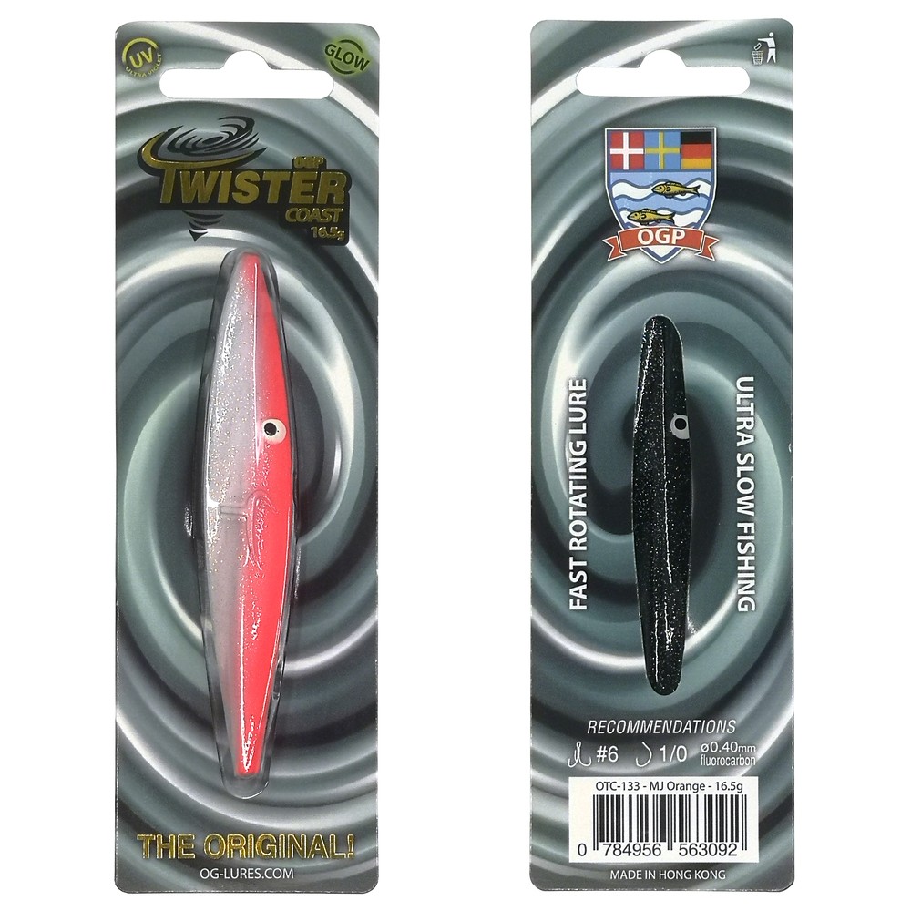 Ogp Twister Coast 13gr Mj Orange Gennemløber - Få den nu!