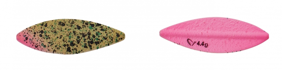 Lt Stickel Blade Gennemløbs Blink - UV Pink 4g 4,2 cm