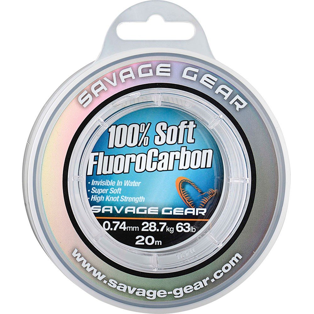 Savage Gear Soft Fluoro Carbon 0,30mm - Usynlig Fiskeline