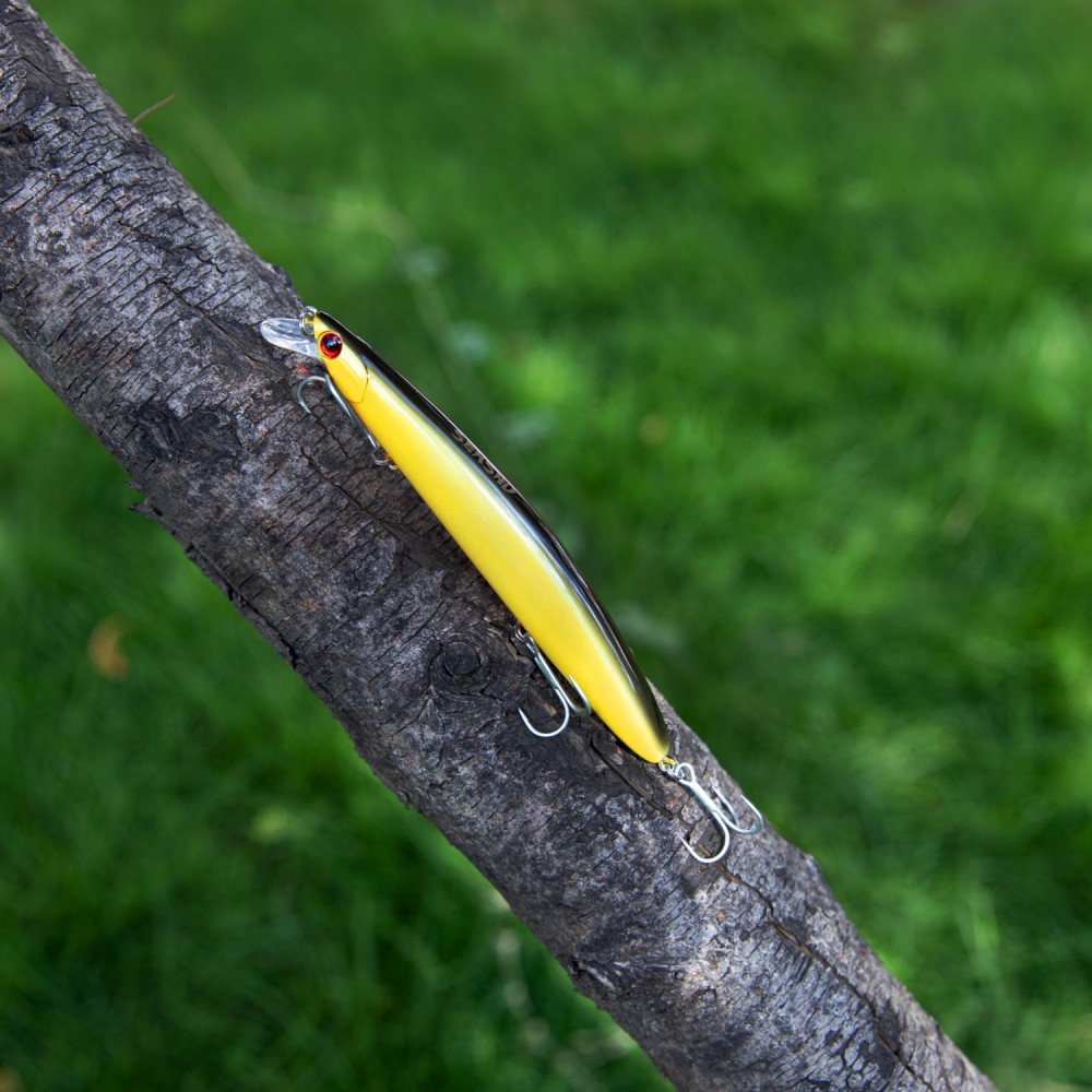 Senshu Zander Buddy Wobler 12 5cm 20gr Hot Olive Wobler