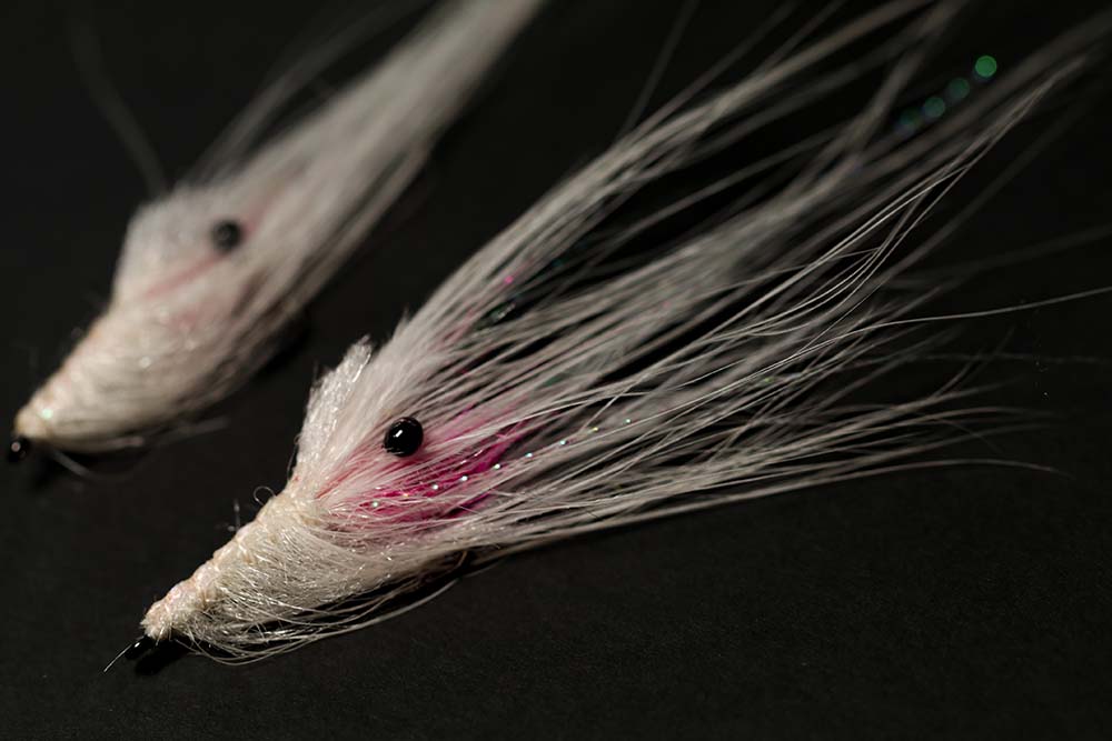 Pattegrisen Whiting Spey Flue - Hot Pink/White 8