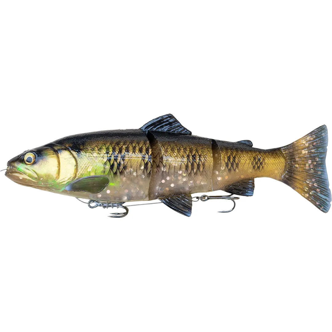 4D Line Thru Trout 30cm 290g - Eksklusiv Black Gold!