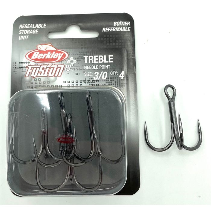 Berkley Fusion Treble Krog - Ultra skarp kvalitet!