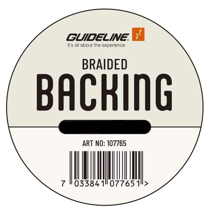 Guideline Braided Backing  Lbs  M Orange