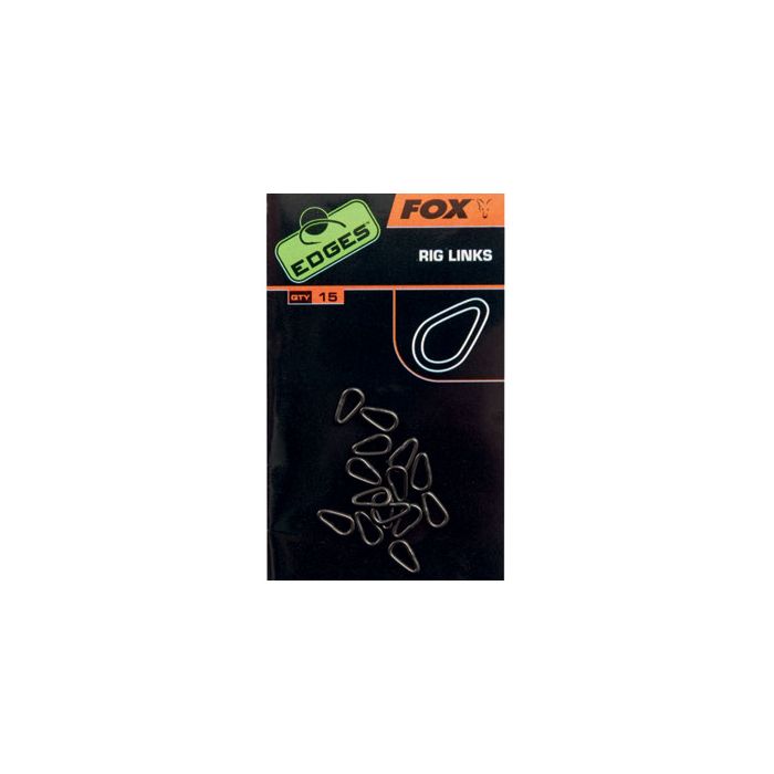 Fox Edges Rig Links - Stærkere Forfangs Tilbehør 15 stk.