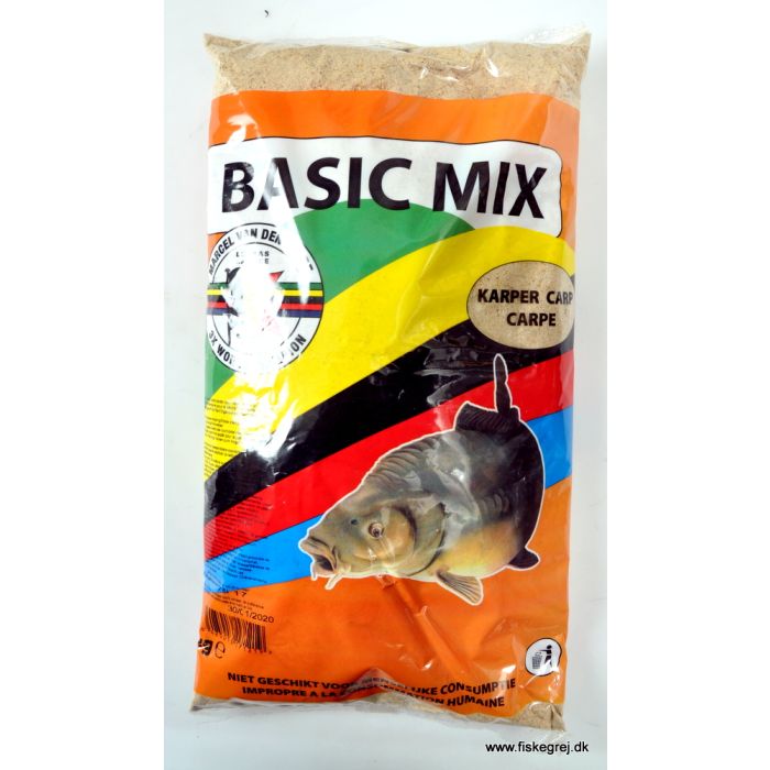 M V D Eynde Basic Mix Karpe Gul 2,5 kg - Effektivt Forfoder
