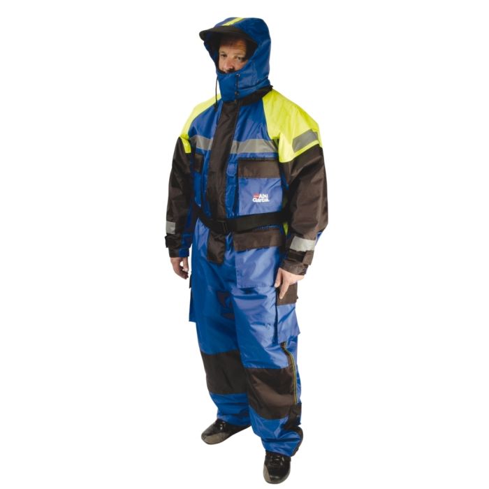 Abu Flydedragt i Blå og Gul - Komfortabel og Varm!