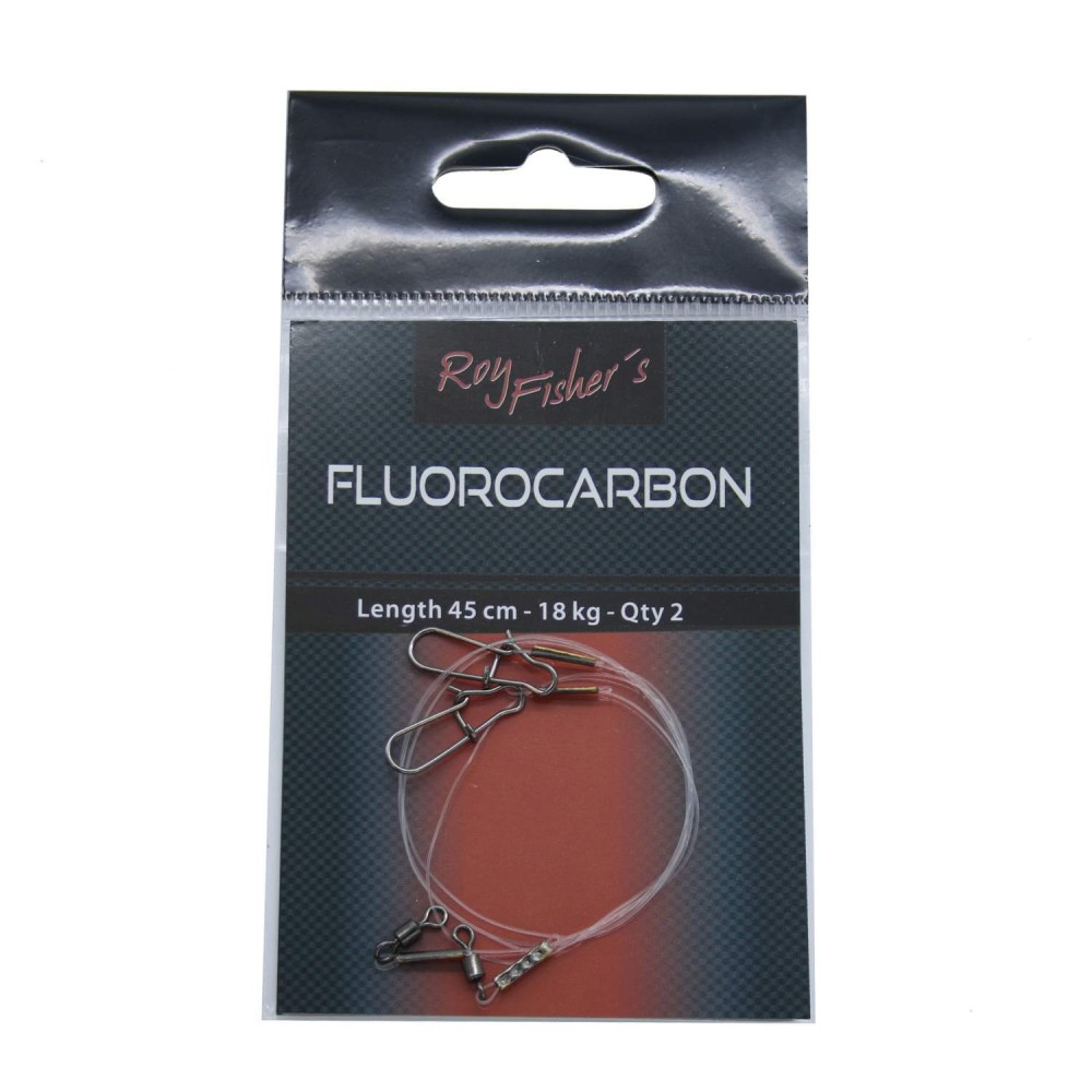 Roy Fishers Fluorocarbon Til Gedde med Svirvel 45 cm